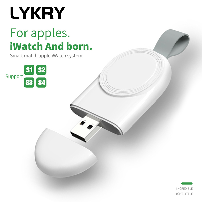 Bộ sạc nhanh Lykry không dây từ tính cho đồng hồ Apple