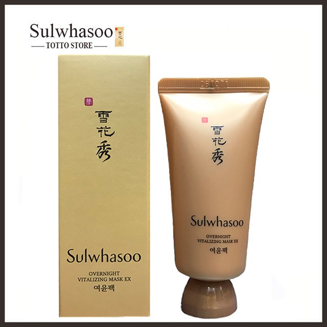 Mặt nạ ngủ nhân sâm Sulwhasoo Overnight Vitalzing Mask 30ml - Mặt nạ ngủ Sulwhasoo