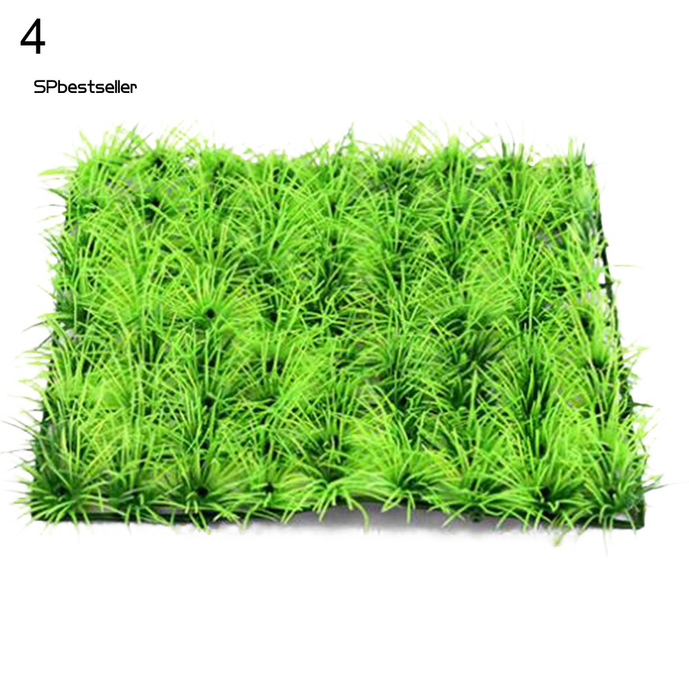 Thảm cỏ nhân tạo dùng để trang trí bể cá