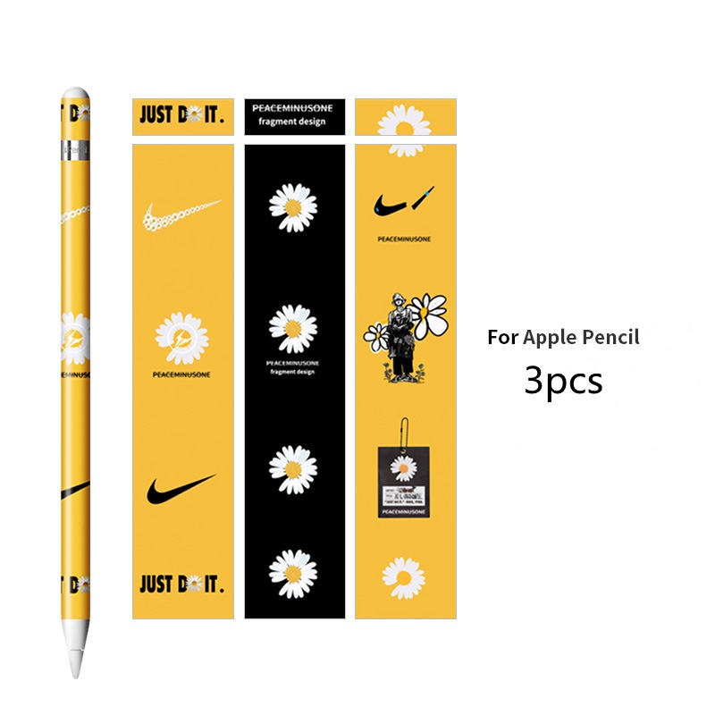 Bộ 3 miếng dán bảo vệ thích hợp cho bút cảm ứng Apple pencil 1 / 2 siêu mỏng chống trầy xước hiệu quả