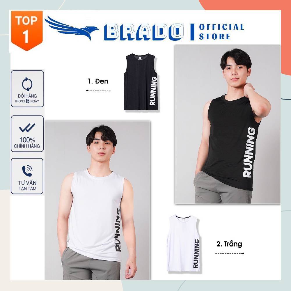 Áo ba lỗ nam 𝐑𝐔𝐍𝐍𝐈𝐍𝐆,𝐓𝐀𝐍𝐊 𝐓𝐎𝐏 chất liệu thoáng mát tập gym, đi bộ ,chơi thể thao