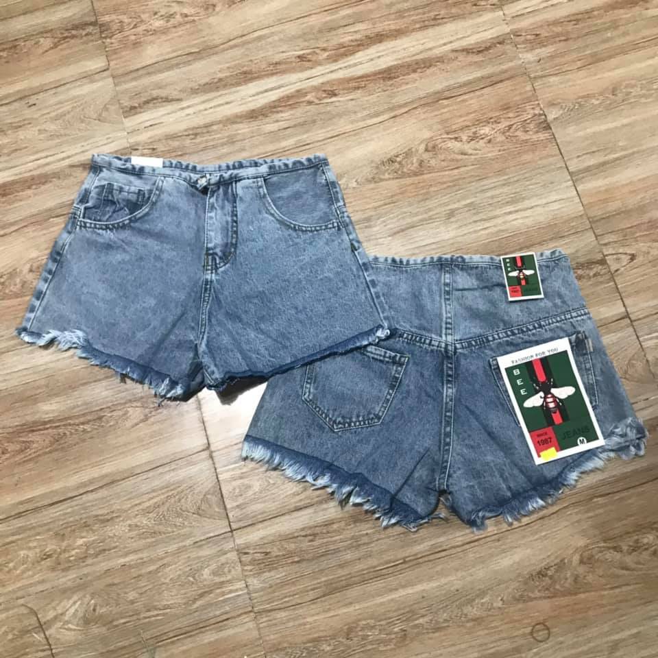 QUẦN SHORT JEAN NỮĐAI TRƠN XANH NHẠT 2289