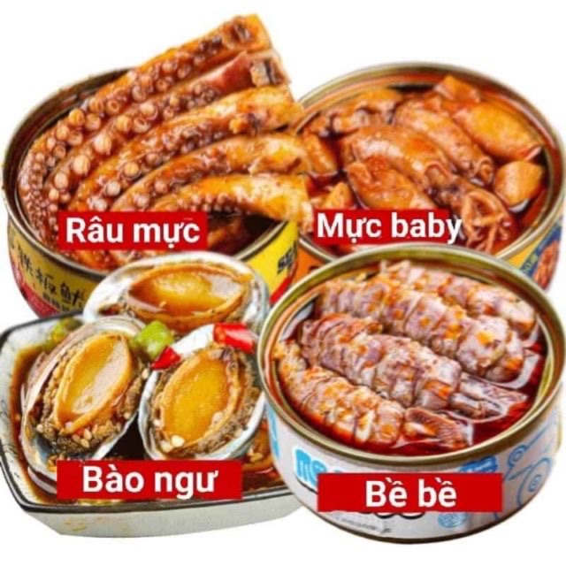 (HÀNG CÓ SẴN) SET HẢI SẢN TRUNG QUỐC