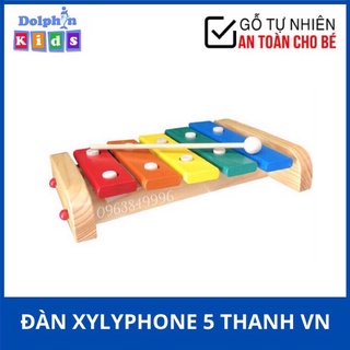 🐳🐳 đồ chơi gỗ đàn xylyphone 5 thanh bằng gỗ cho bé 🌹- đồ chơi cao cấp an toàn cho bé