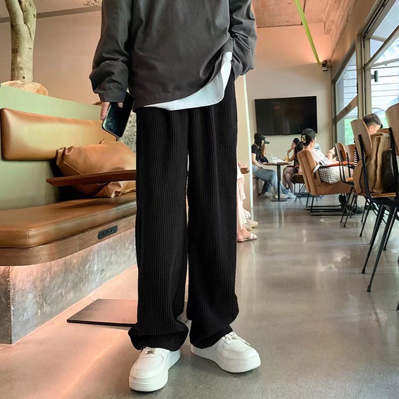 Quần ống rộng thời trang Hàn Quốc cho nam và nữ