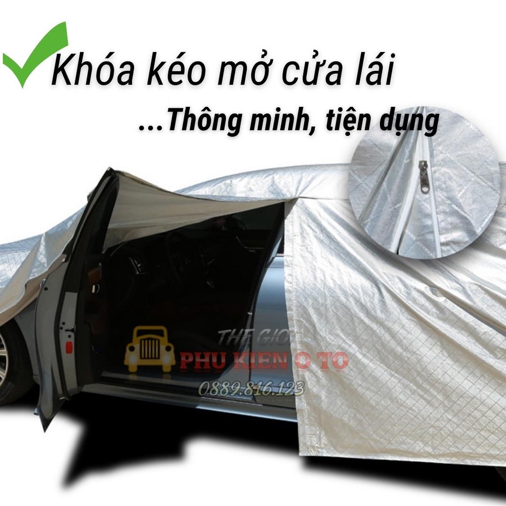 Bạt Phủ Xe Ô Tô Hyundai I10, I20, I30, Accent, Santafe, Tucson, Kona, Getz, Avante, Elantra, Sonata