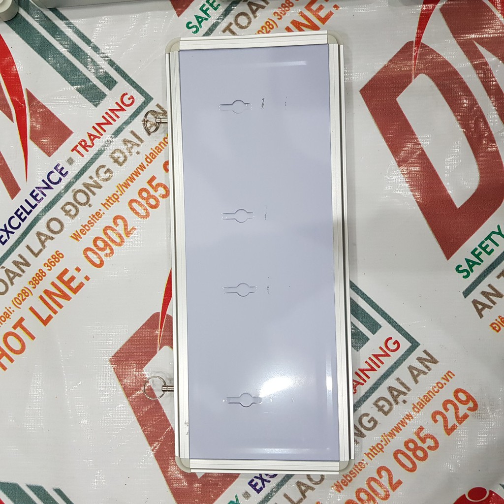 Biển chỉ dẫn thoát nạn YiFei dạ quang 1 mặt EXIT chỉ xuống YF1017