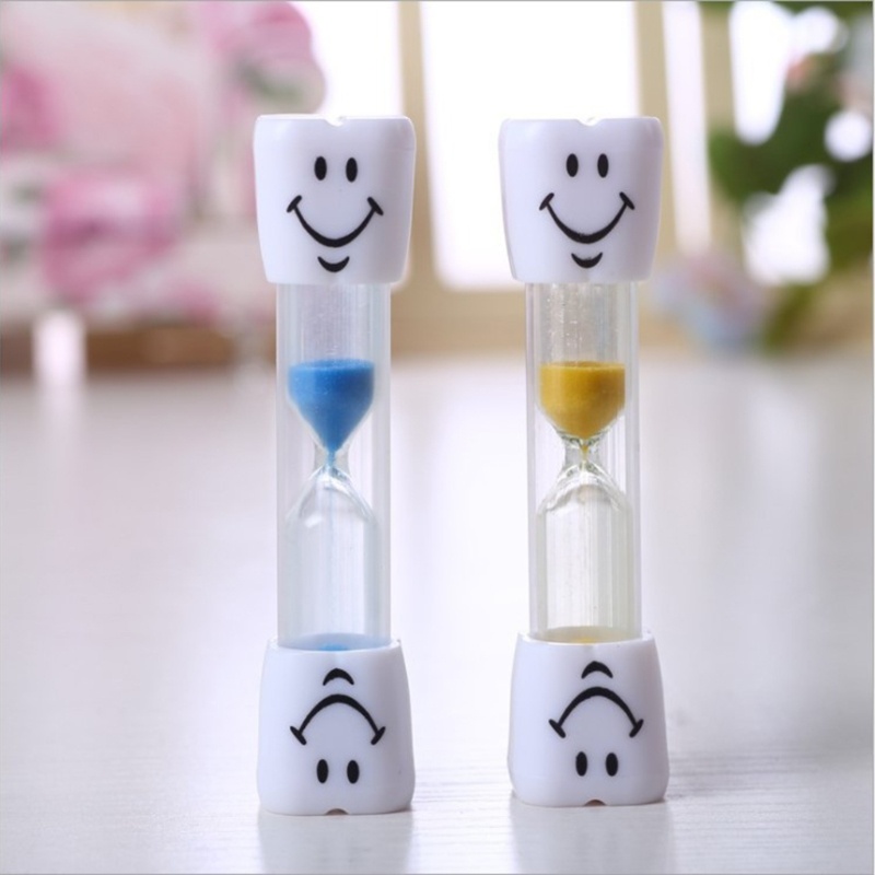 Đồng hồ cát 2 phút hình mặt cười dễ thương