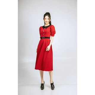 Váy phối cổ cài TT CCHAT