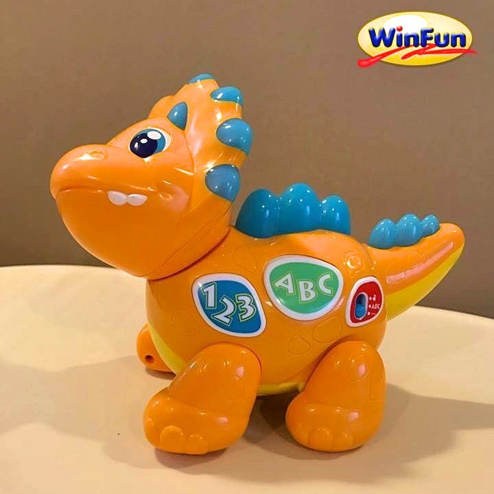 Đồ chơi khủng long cho bé  𝑭𝒓𝒆𝒆𝒔𝒉𝒊𝒑  Khủng long biết đi ngộ nghĩnh có nhạc Winfun 1145 chính hãng
