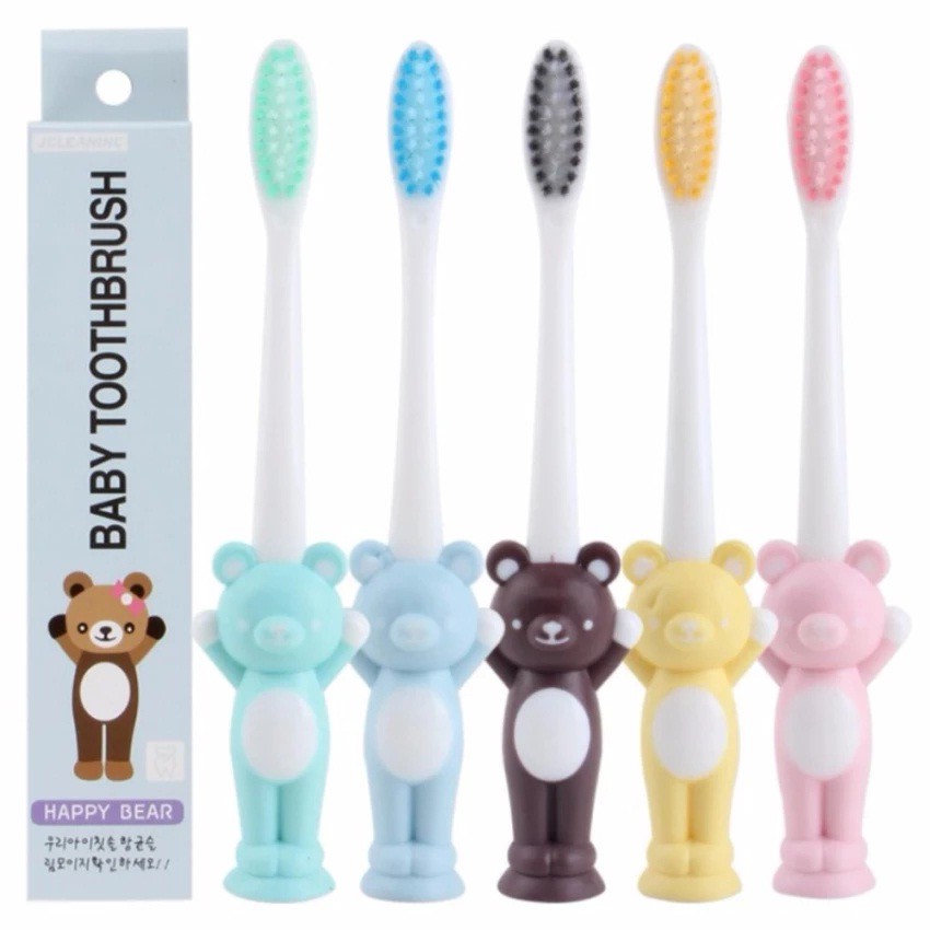 Bàn chải đánh răng Hàn Quốc HAPPY BEAR cho bé