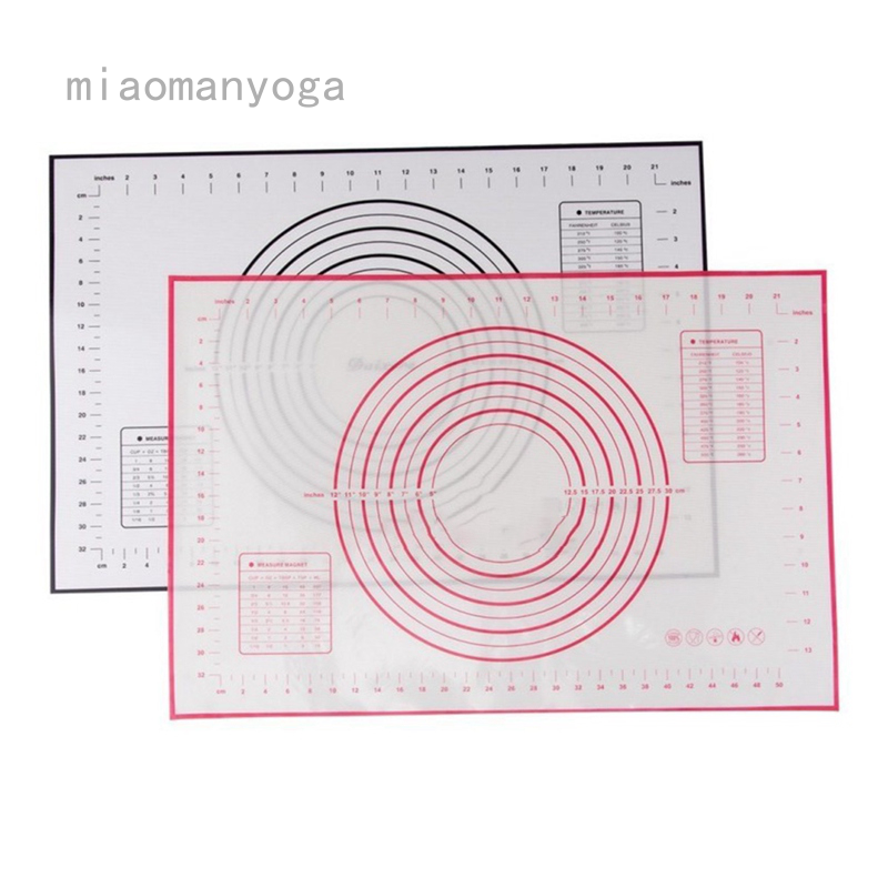 Tấm lót nhào bột làm bánh bằng Silicone tiện dụng