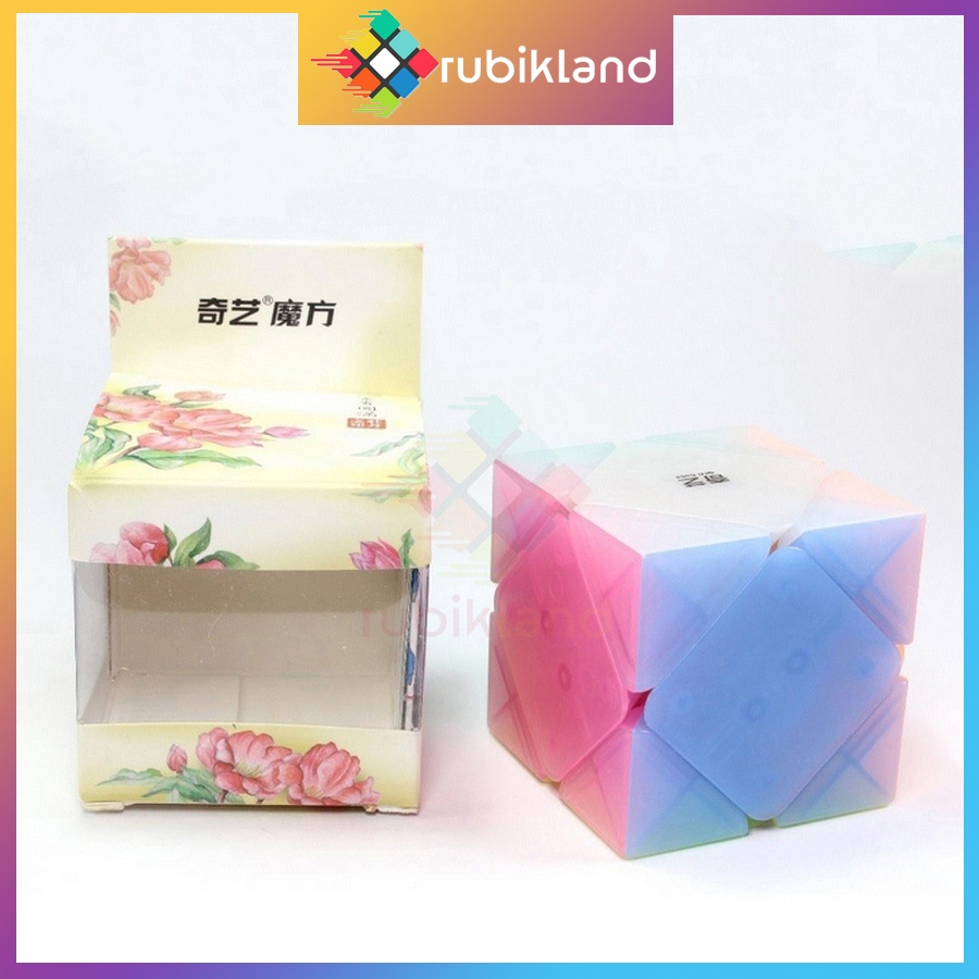 Rubik Jelly QiYi 2x2 3x3 4x4 Pyraminx Skewb Square-1 SQ1 Axis Windmill Fisher Rubic Biến Thể Đồ Chơi Trí Tuệ