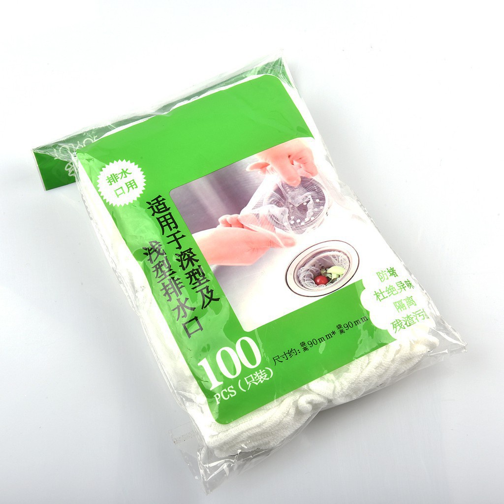 Túi 100 Lọc Rác Bồn Rửa Chén Bát