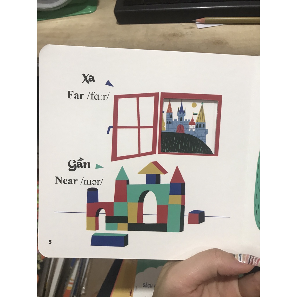 Sách  - Những từ vựng đầu đời của bé : Sự tương phản