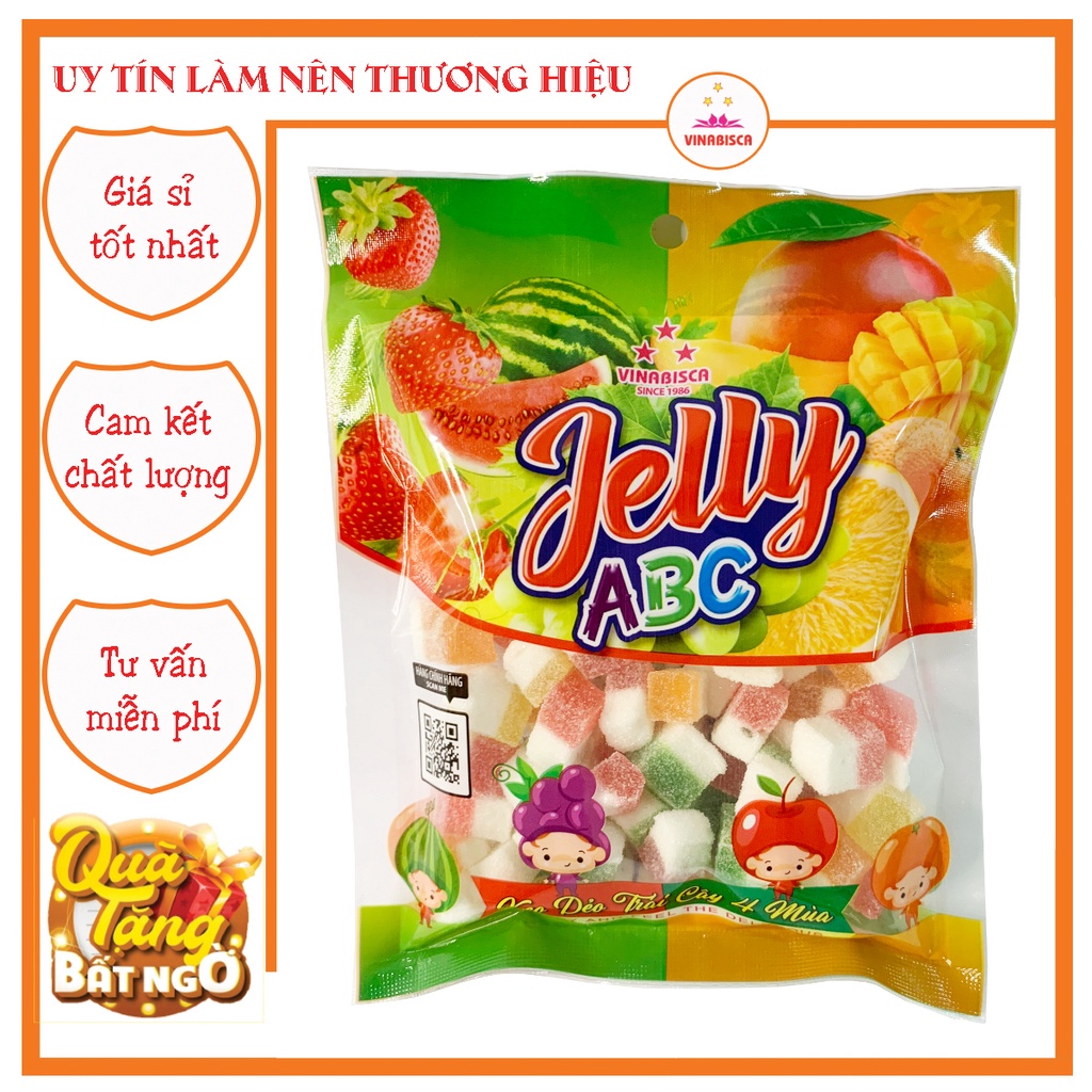 500g Kẹo dẻo cầu vồng thơm ngon đặc biệt