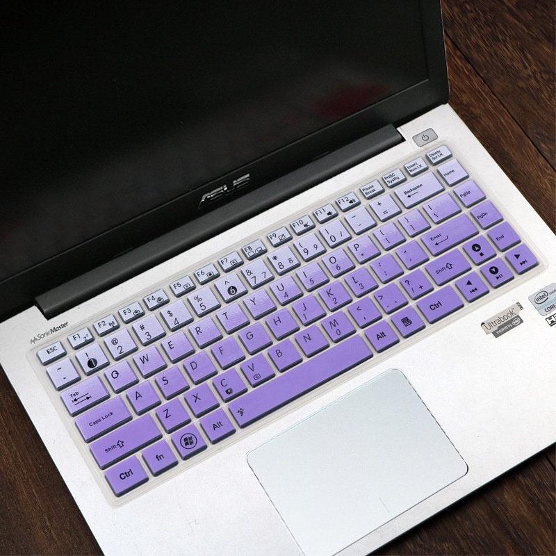 Miếng Dán Bàn Phím Bằng Silicon Siêu Mỏng Mềm Cho ASUS K450C X441N F450VC 14 Inch
