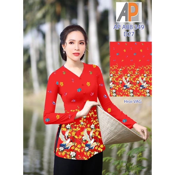 Áo lẻ bà ba in 4D from từ (40-70kg) (không kèm quần)ảnh thật shop chụp