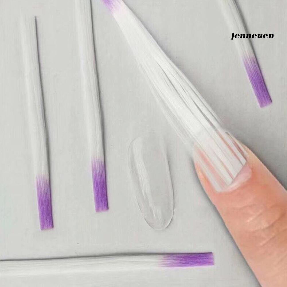 [Hàng mới về] Set 10 sợi thủy tinh nối dài móng tự nhiên độc đáo
