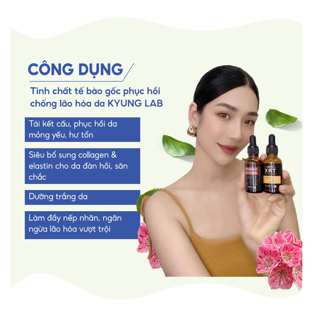 Tinh chất serum tế bào gốc phục hồi, chống lão hóa da KyungLab PDRN Therapy Ampoule 30ML
