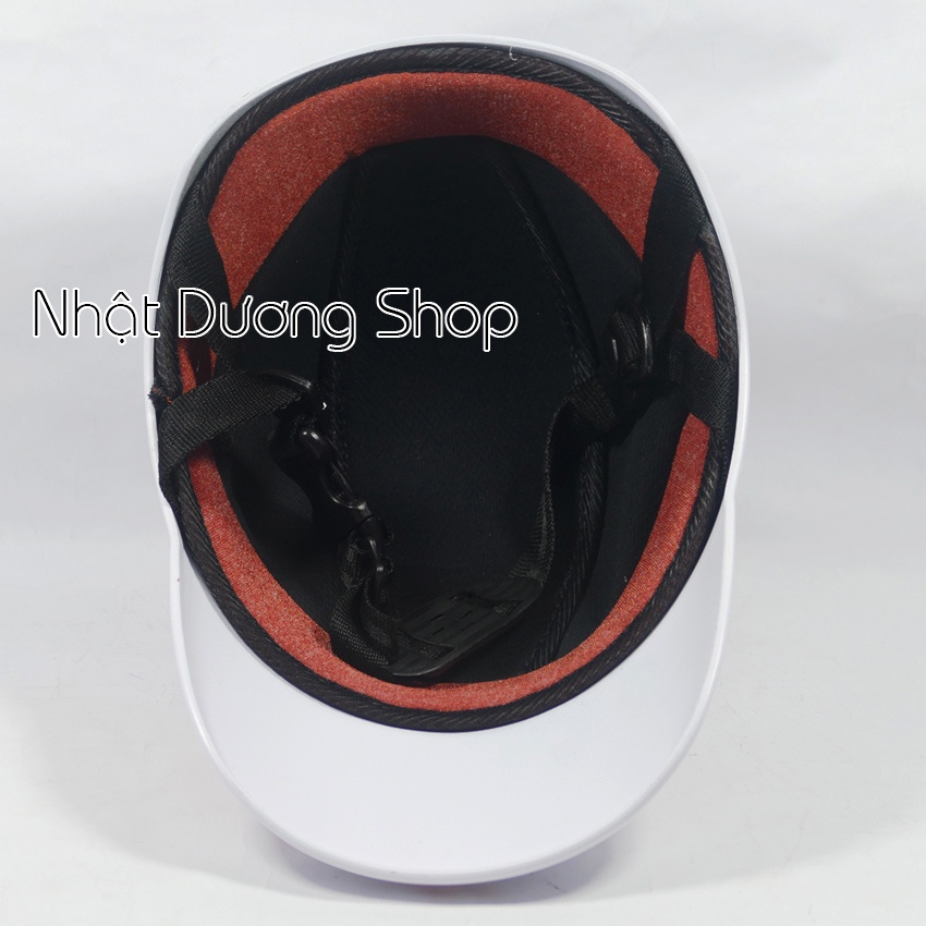 Nón bảo hiểm kết xẻ nam nữ sọc ngẫu nhiên - Chất liêu nhựa ABS, trẻ trung, năng động phù hợp cho mọi người
