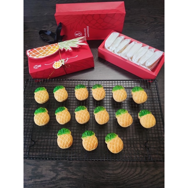 Bánh Dứa Đài Loan Chuẩn Vị Handmade, Bánh Ăn Vặt Healthy Quà Tặng Độc Đáo Sang Trọng