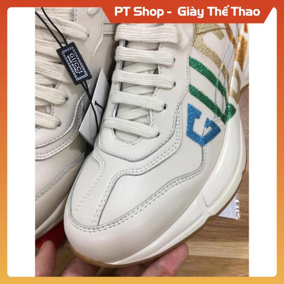 PT Shop [FreeShip+ Hàng Cao Cấp] Giày thể thao Gucci nam nữ cao cấp, Giày nam nữ Full phụ kiện (ảnh thật) , Giày Sneaker