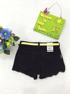 Quần short kaki nhung cho bé Gái