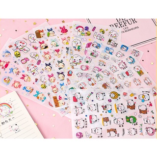 Sét 6 tấm Sticker mẫu mới
