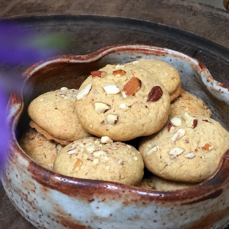 Bánh quy hanh nhân không đường ăn kiêng giảm cân ăn kiêng tiểu đường 500gr