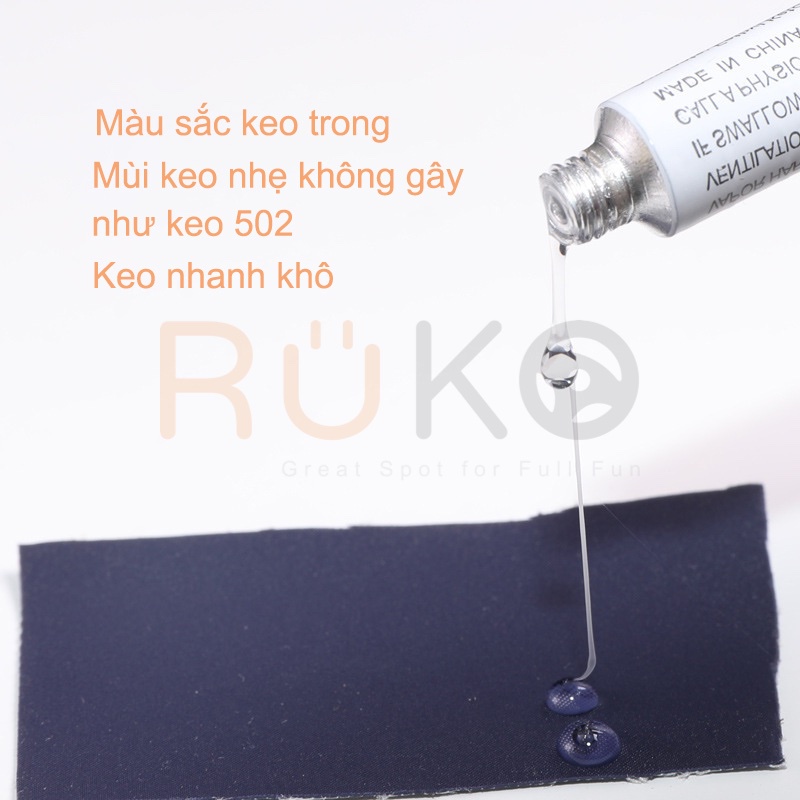 Keo vá Chuyên dụng cho nệm hơi, phao bơi, vật dụng bằng nhựa PVC