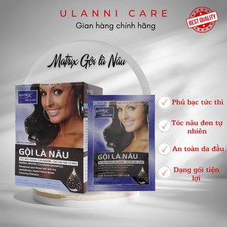 Dầu gội Matrix Gội Là Nâu - Hộp 10 gói I Ulanni care