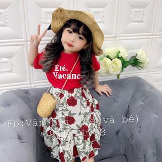 Set váy mẹ và bé size 10-25kg, mẹ 45-60kg mềm mịn.......................................................................
