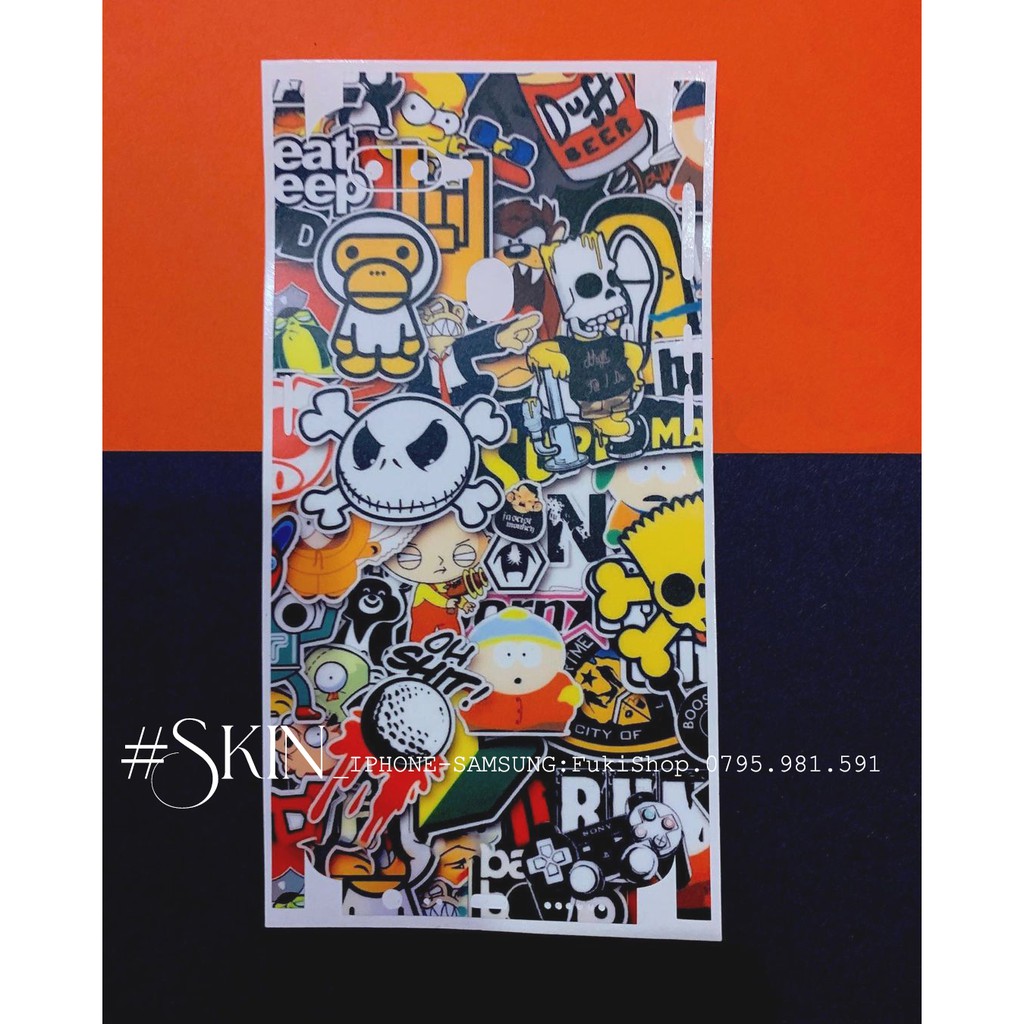 Tấm dán Skin FULL VIỀN |SM02| Dành Cho 12 Pro Max 11 Pro max X XS XR XSMAX 6Plus 7Plus 8Plus ip5 ip6 ip7 ip8