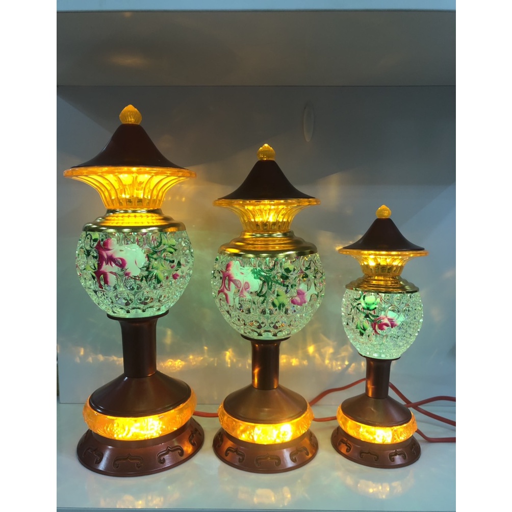BỘ 2 CÁI ĐÈN LED TRANG TRÍ BAN THỜ