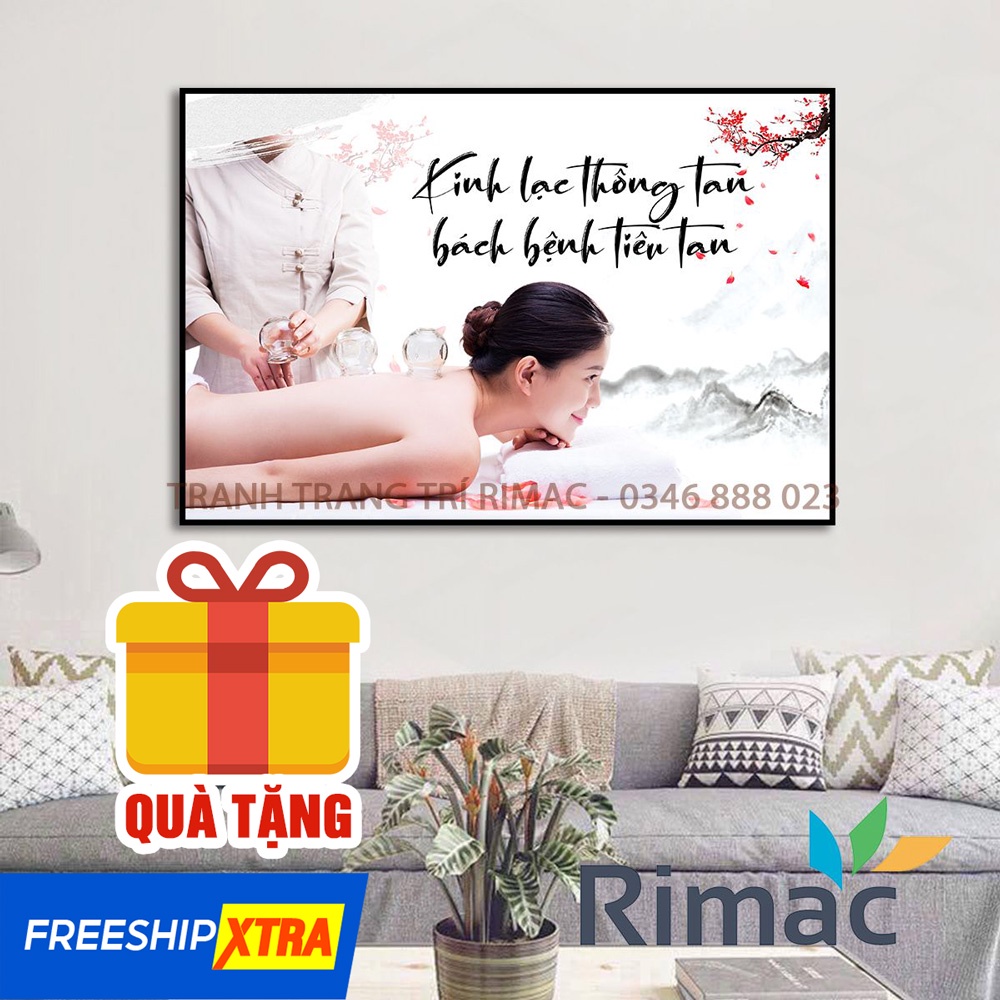 Tranh spa dưỡng sinh, tranh treo tuong, dán tường 40x60, 50x70, 60x90