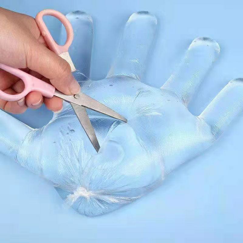 Hộp 200 chiếc găng tay nilong dùng 1 lần hàng cao cấp
