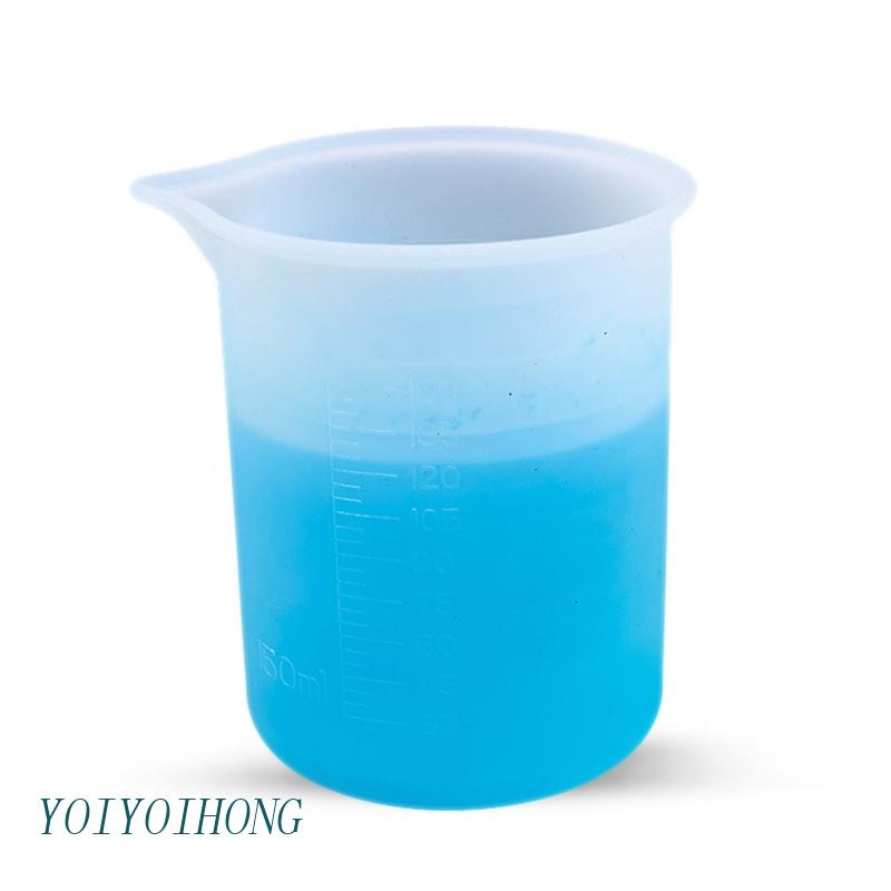 Cốc Silicone Linh Hoạt Trộn Làm Khuôn Epoxy Tiện Dụng