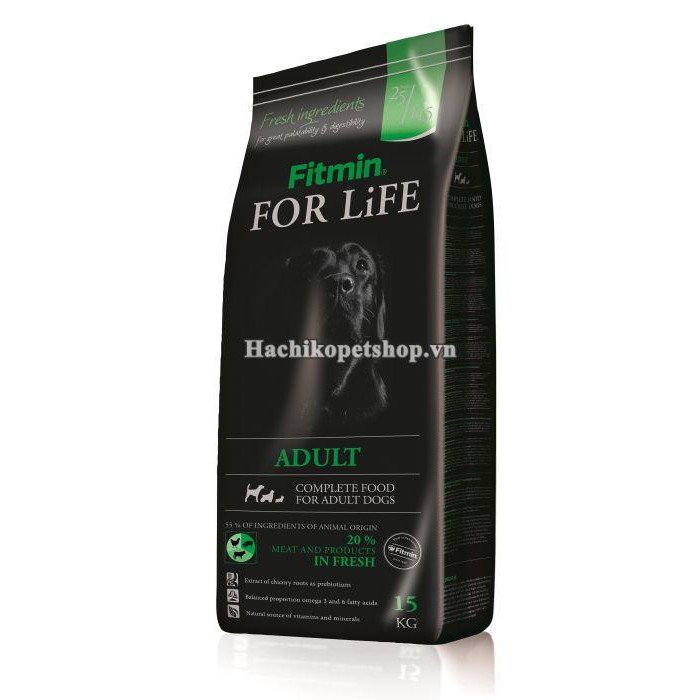 THỨC ĂN CHÓ FITMIN FOR LIFE ADULT ALL BREEDS