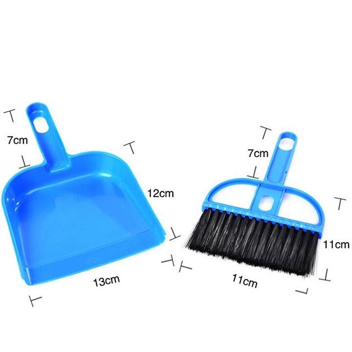 Chổi quét kèm xẻng hốt rác mini - Đa năng, tiện dụng