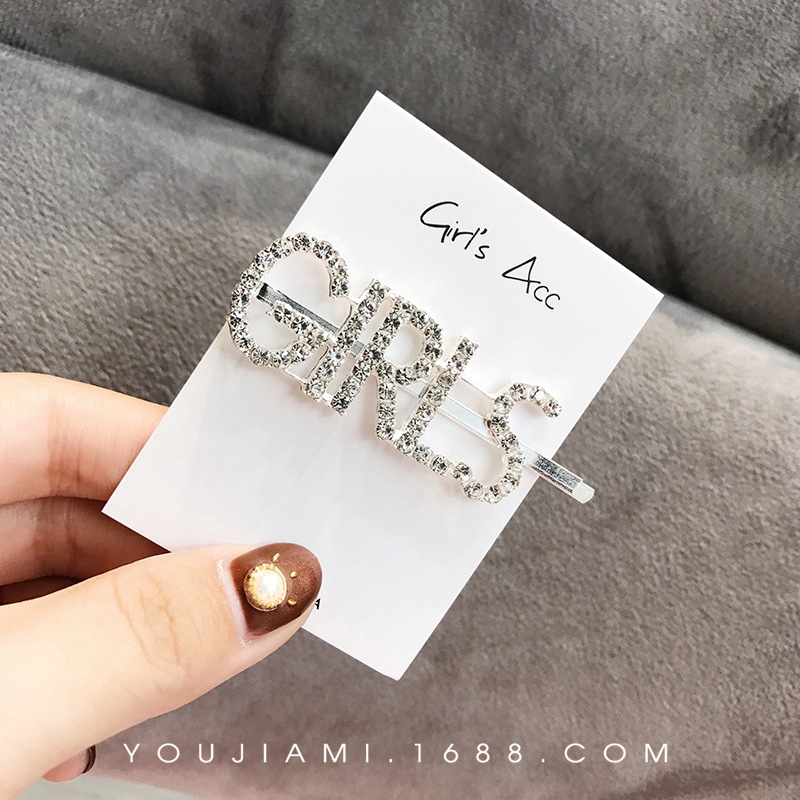 Kẹp tóc đính đá sang trọng cho nữ