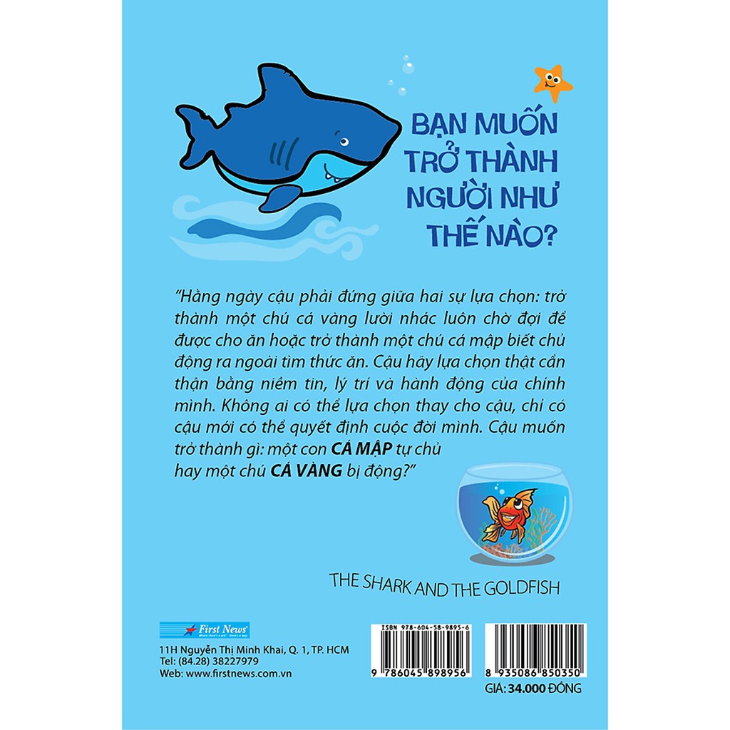 Sách First News - Tư Duy Cá Mập Suy Nghĩ Cá Vàng (Khổ Nhỏ)