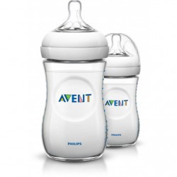 Bình sữa cổ rộng Avent natural 125ml 260ml 330ml - Bình trong