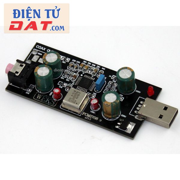 Mạch Giải Mã Âm Thanh DAC PCM2706 OTG