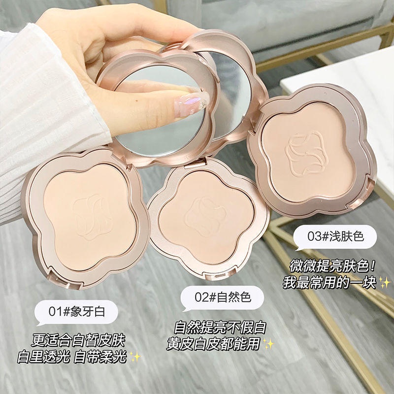 Phấn Nén Che Khuyết Điểm Dưỡng Ẩm Kiểm Soát Dầu Làm Sáng Da Thoáng Khí Kháng Nước