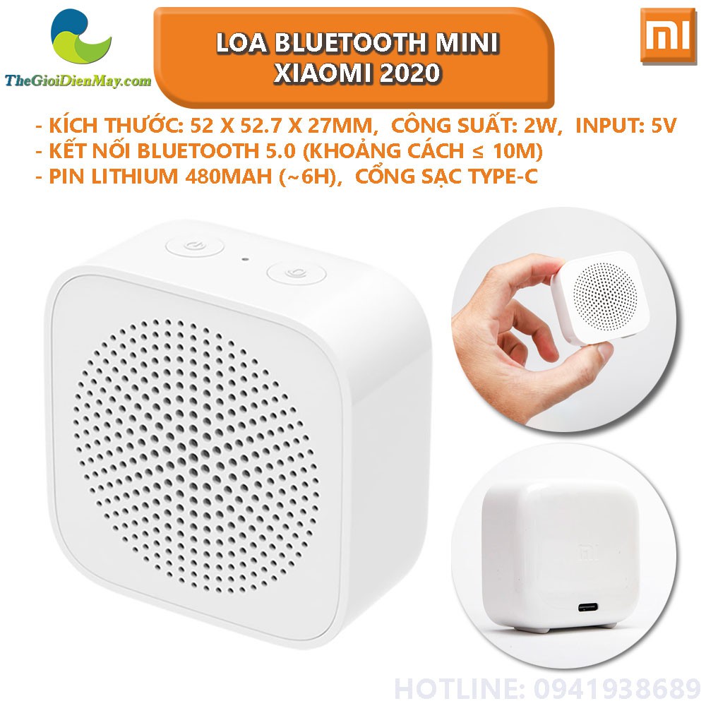 Loa Bluetooth mini Xiaomi 2020 - Shop Thế Giới Điện Máy