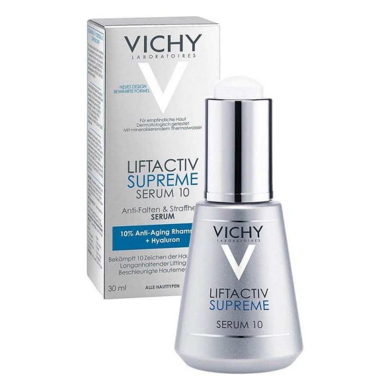 Dưỡng chất (Serum) dưỡng da giúp ngăn ngừa 10 dấu hiệu lão hóa & làm săn chắc làn da Vichy LiftActiv 30ML