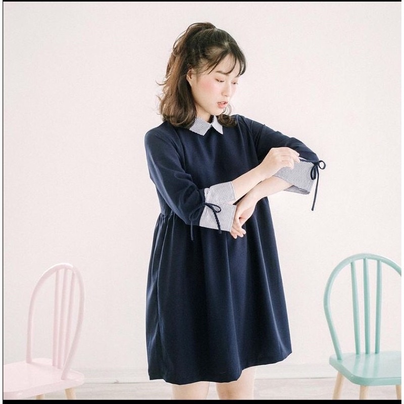 Váy / đầm babydoll xinh cute style Bleubird