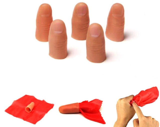 Đồ chơi ảo thuật ngón tay giả (thumtip)