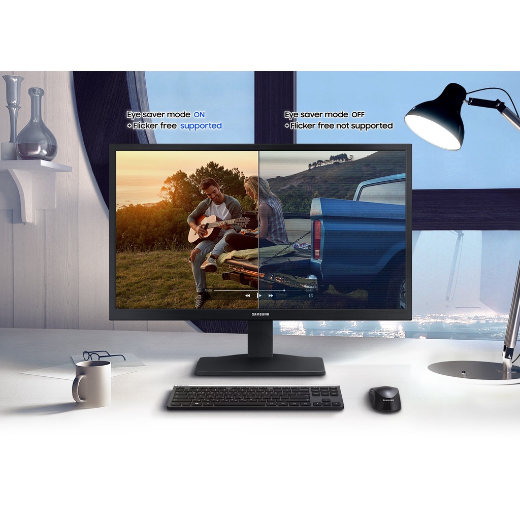 Màn hình Samsung LS24A336NHEXXV 24'', VA, 5ms, 60Hz, 1920x1080, HDMI - 23,6 inch  - Hàng Chính Hãng Digiworl Ph